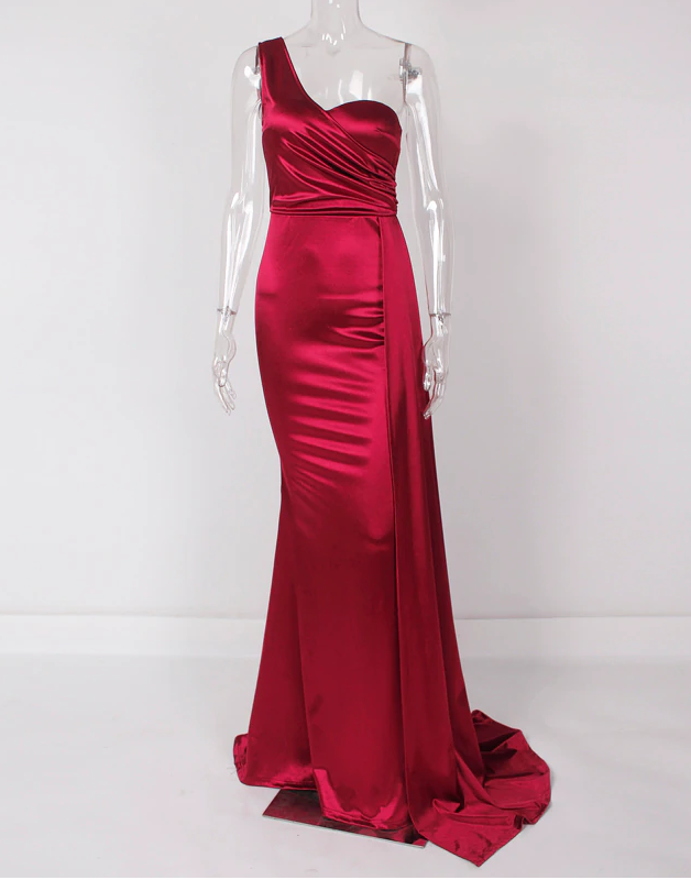 Tonya Satin Formal Gown – Micaah