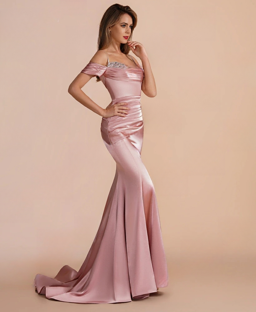 Tonya Satin Formal Gown – Micaah