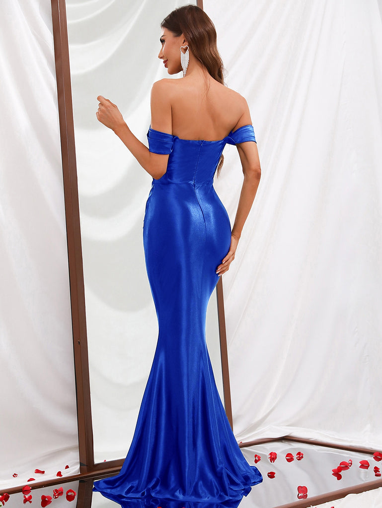 Zayla Satin Formal Gown – Micaah